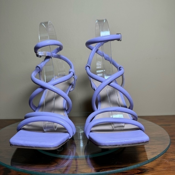 BP. Ashlyn Square Toe Strappy Sandal - purple betta - size 6.5 - Picture 5 of 16